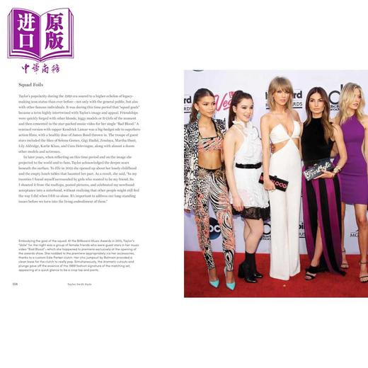 【中商原版】Taylor Swift Style: Fashion Through the Eras 进口艺术 泰勒斯威夫特风格：跨时代的时尚 时尚偶像服装造型设计 商品图4