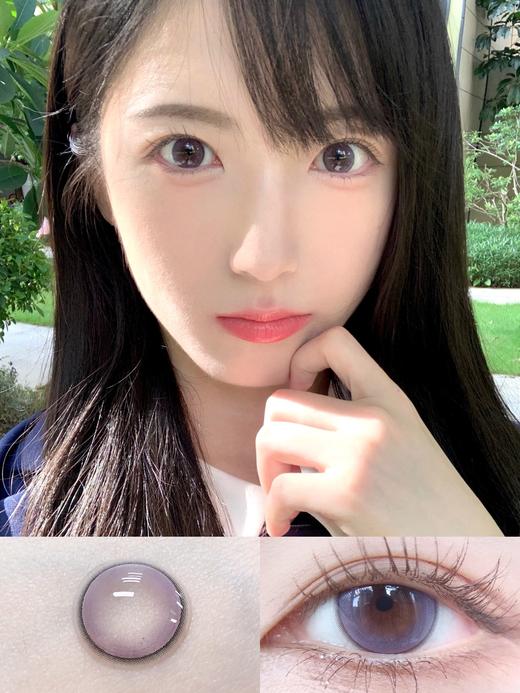 fullygift半年抛 热味像素 棕/冷味粒素 紫 /荔味玻片 巧粉 14.2mm 商品图1