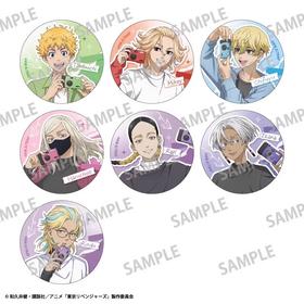 东京复仇者 手持相机 散步 新绘徽章 吧唧 7包/盒 谷子