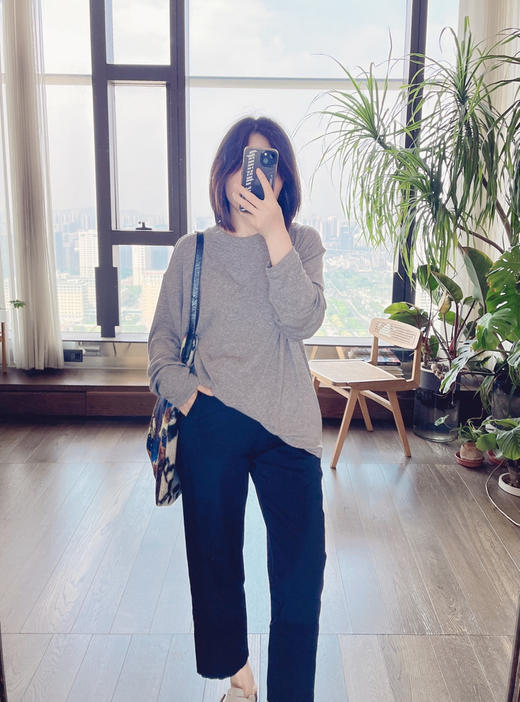 【必入单品】噢蜜ooomeooo加绒四面弹九分裤“买一送一” 商品图6