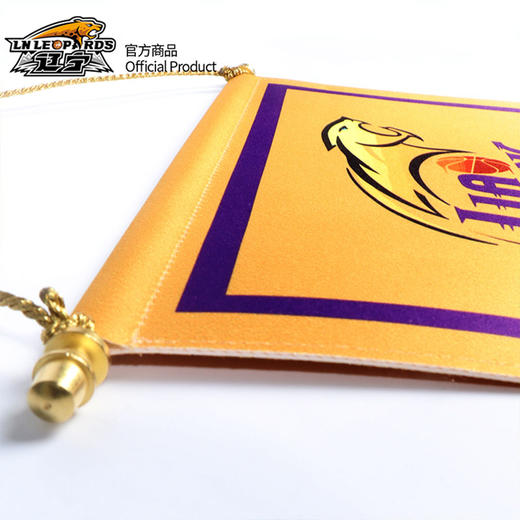 辽宁飞豹男篮官方商品丨辽篮球迷荣耀纪念冠军挂旗收藏礼物装饰旗 商品图3