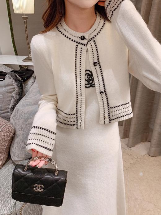 张心子【白茶千金】针织时尚套装 U2409047 商品图5