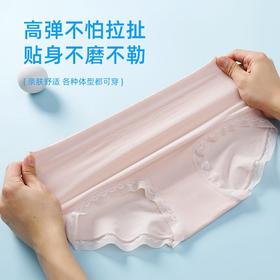 【昊达严选】【超值6条礼盒装】倍诗芬  聚乳酸裤/女士内裤 5A抑jun 透气不闷 亲肤舒适  3101（内裤属于私密物品，非质量问题不支持退款退货）