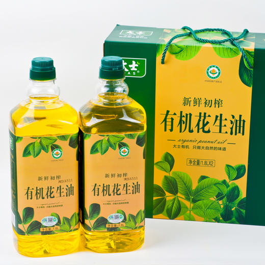 白仁冷榨有机花生油 商品图1