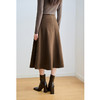 NEELLY纳俪商场同款法式优雅气质中长半身裙高腰显瘦垂感百搭伞裙N24104E04585 商品缩略图3