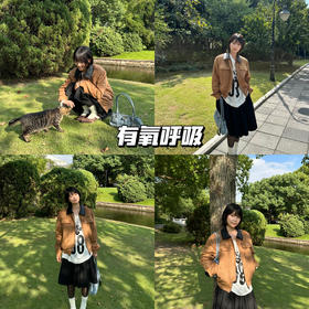 新品上身 | 出来透透气，麂皮和草地好养眼适配！