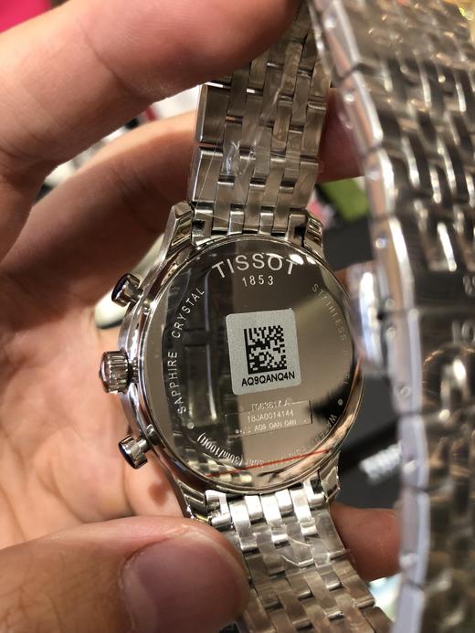 天梭卡森石英系列三眼男表，原厂机芯..全套包装配件..仅有几块.. 商品图2