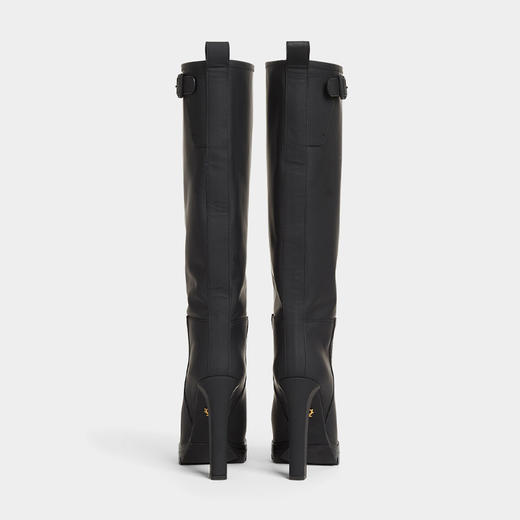 DSQUARED2 女士徽标贴片登山高跟长靴 黑色 BOW0031 01503045 2124 商品图2