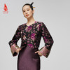 SAINTJOY/上久楷 女式宋锦外套 中式上衣 中国风 复古 鹤蝶四季花纹锦 CY1024207013 商品缩略图2