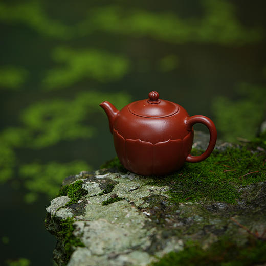 龙德堂陶艺 汤亚姣制《珠莲》原矿大红袍 170cc 库存请咨询客服 商品图2