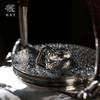 鹤鼎堂银壶闻天系列蒹葭汤沸錾刻归舟放鹤（银色）（缺货） 商品缩略图2