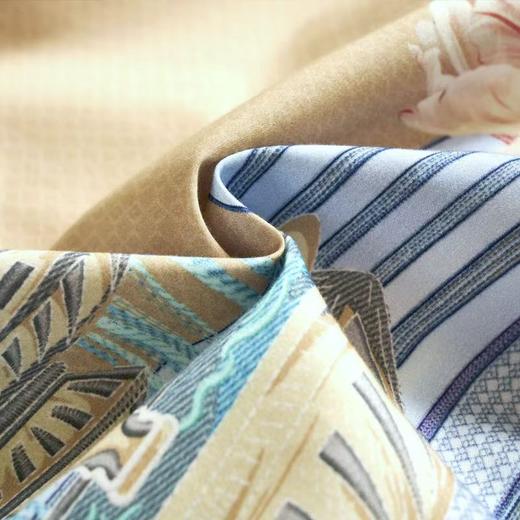 【春上新】10楼 富安娜 国绣独幅床单四件套 /赫本系列.罗马假日 /黄 吊牌价5680-5980元  活动价2599-2799元 商品图1