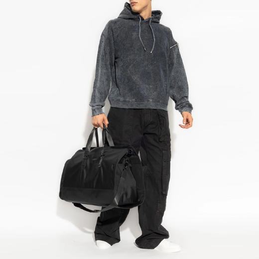 DSQUARED2 男士字母徽标棉质连帽卫衣 灰色 S74GU0802 S25030 814 商品图3