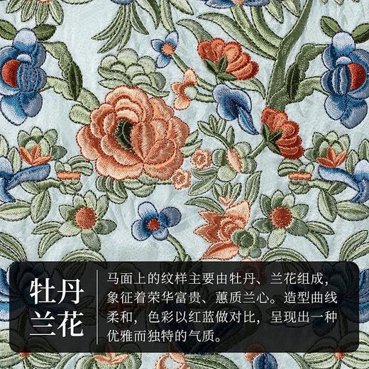 【林栖设计小店】【现货】竹子提花改良马面裙绣花一片式国风2025春季新品半身裙1951008 商品图3