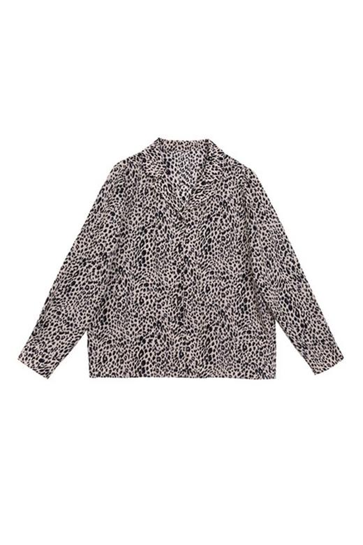 LNNNS 复古豹纹高腰裙裤套装 10232 商品图4