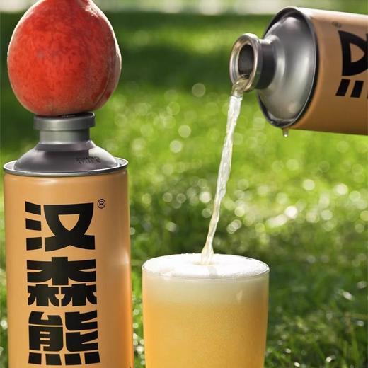 汉森熊精酿白桃啤酒1L(38口) 商品图1