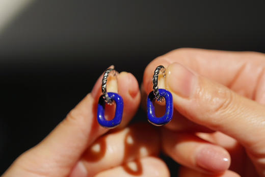 青金耳坠热卖中 商品图0