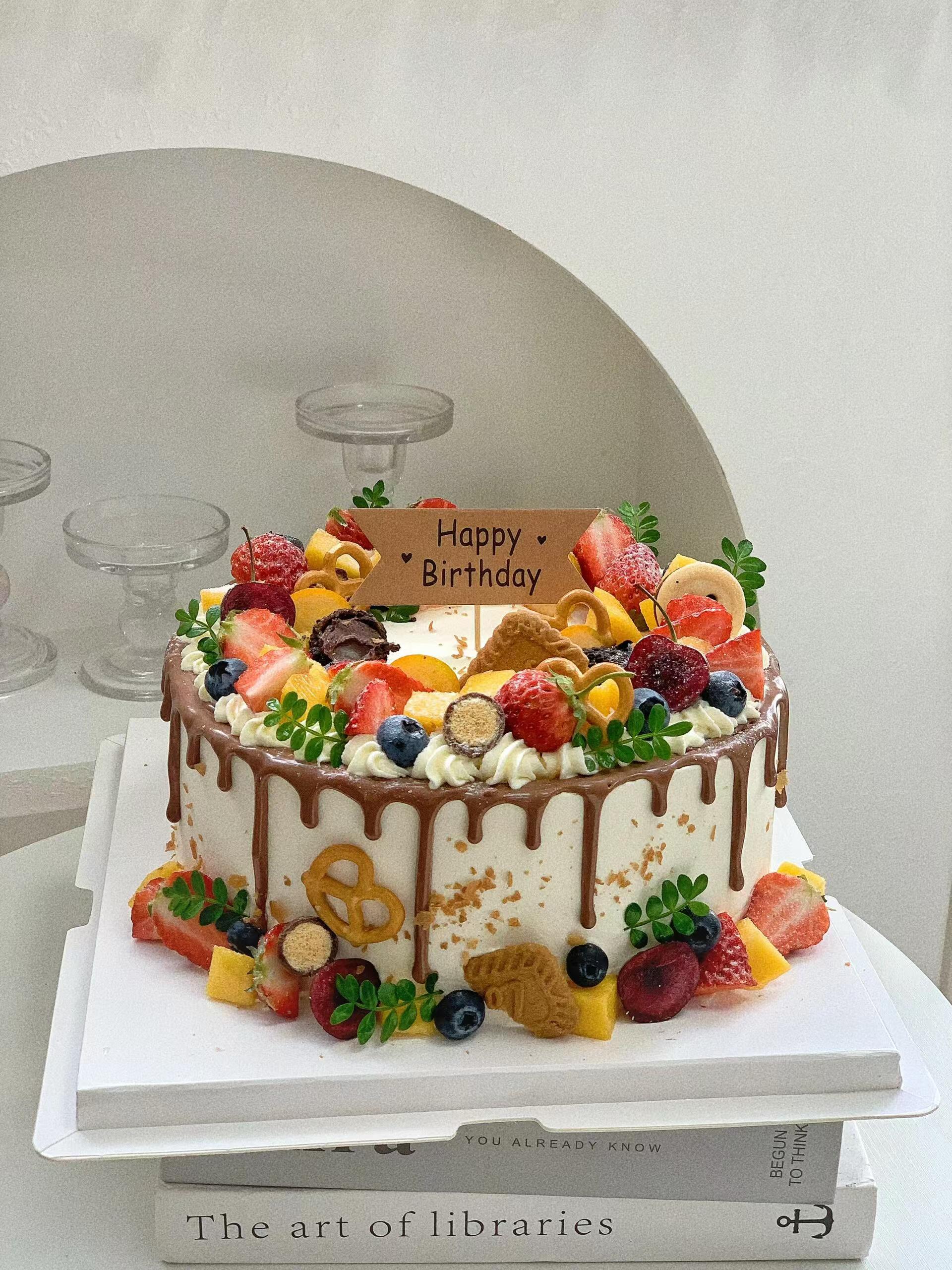 巧克力淋面蛋糕