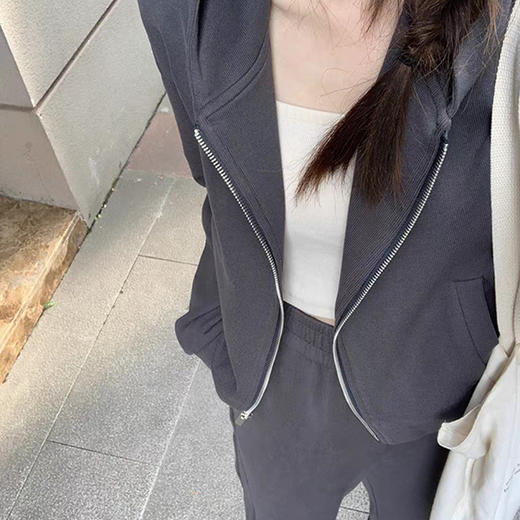 裁缝学苑AQ359两件套装纸样女装秋冬新款高级感连帽上衣+裤子样板 商品图3