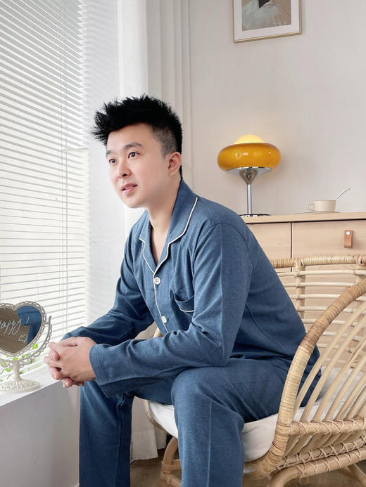 宜色家经典法兰绒家居服 商品图3