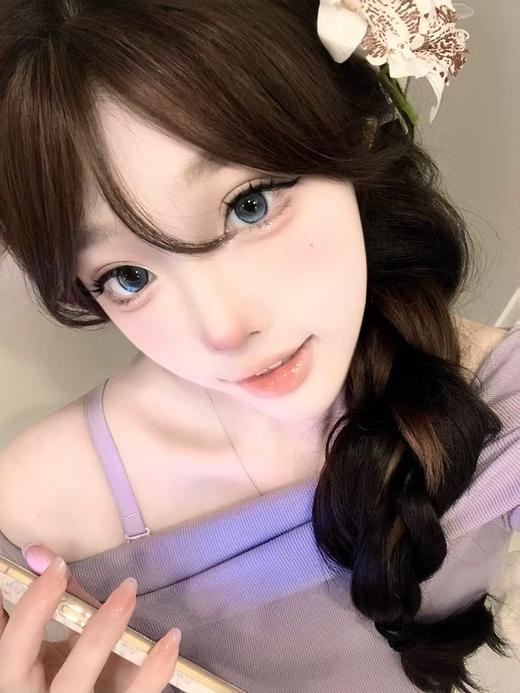 【半年抛大直径】DORISCON-芝士奶青-14.5mm 【半年抛 0-1000度 含有525/575】 商品图2