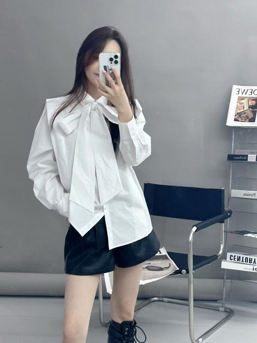 分镜头/SHANG1BYSHANGYI  2024新款设计感长牛仔半裙1280 商品图5