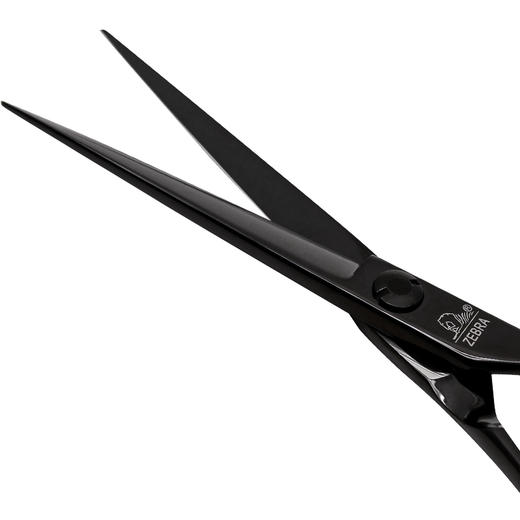 ZEBRA斑马剪刀E55018 镀钛 刘海/A字剪/沙宣/直剪/结构剪/线条剪/镀钛/不跑发/蝴蝶柄/平剪/5.5寸 商品图4