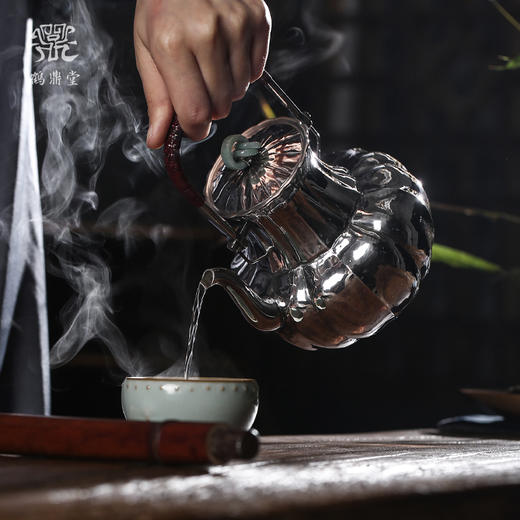 鹤鼎堂银壶闻天系列骏尨汤沸（银色）（缺货） 商品图4