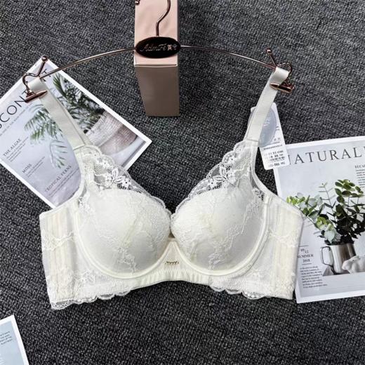 可可西里 文胸 记忆软钢圈舒适无感AB杯小胸聚拢中模杯收副乳调整文胸 商品图7