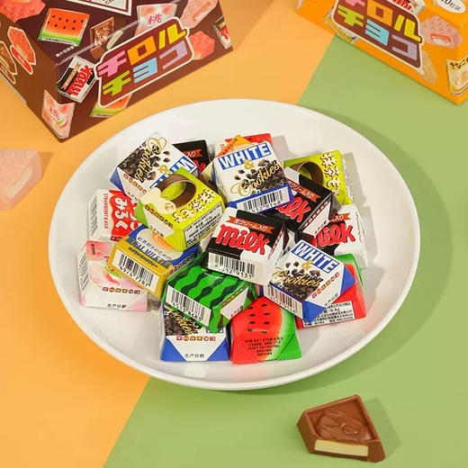 日本松尾多彩什锦代可可脂夹心巧克力103.6g 商品图1