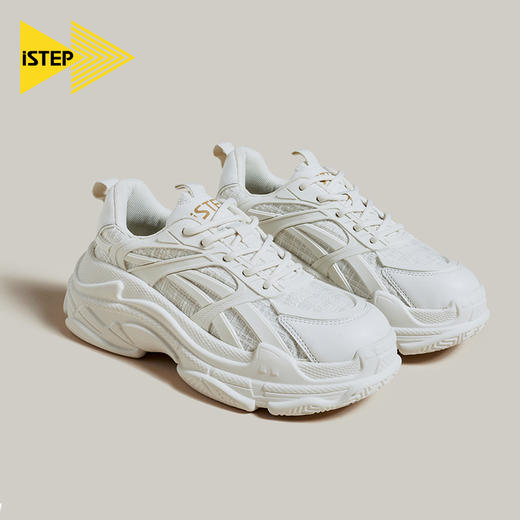 istep潮酷厚底老爹鞋休闲鞋，增高鞋 商品图0