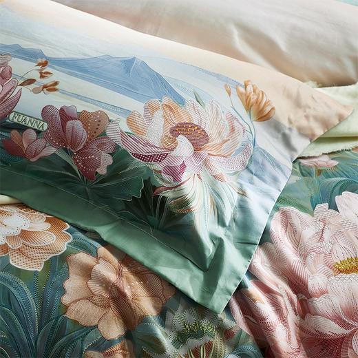 【春上新】10楼 富安娜 国绣独幅四件-国色系列-新疆长绒棉-梦镜江南-吊牌价4380 元 活动价2180元 商品图1