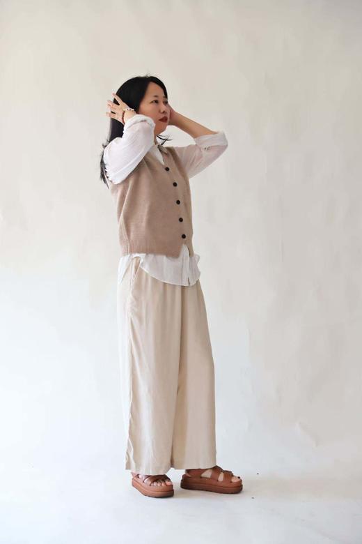 米马推荐 chill风 升级版老爷爷的马甲 95.7%的牦牛绒 商品图1