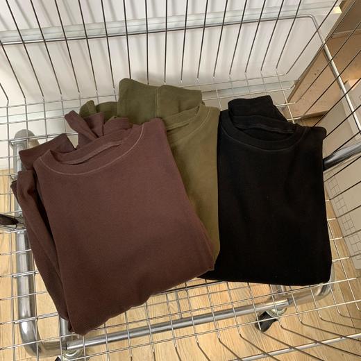 代工厂出！质感敲赞的拉夫莱塞尔+棉螺纹打底衫 商品图14