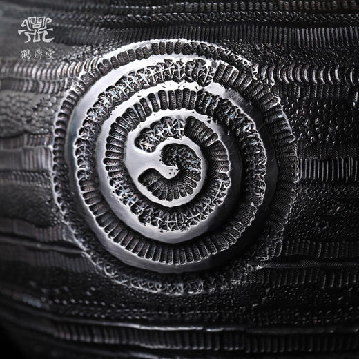 鹤鼎堂银壶闻天系列敬明螺旋纹汤沸（小）（缺货） 商品图1