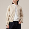 DANTON CREW NECK CARDIGAN 女装羊羔毛针织开衫 商品缩略图0