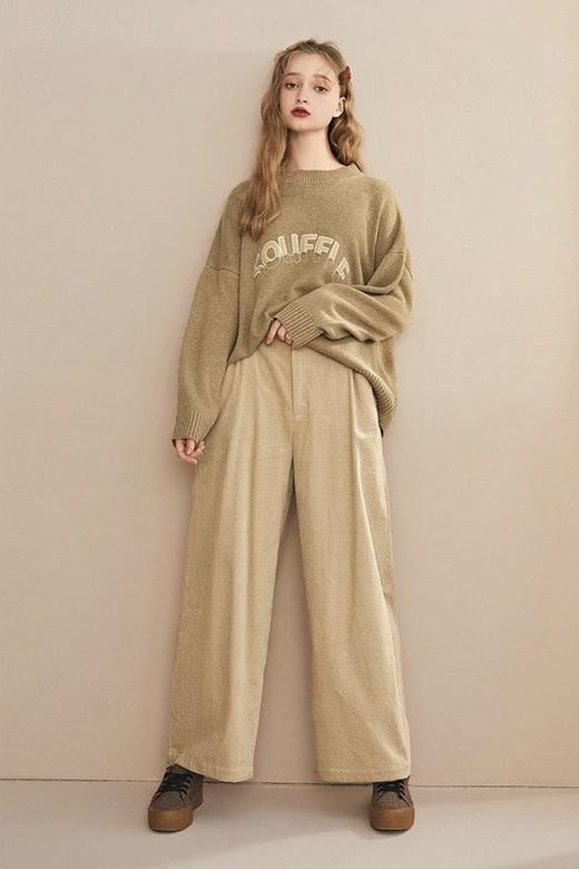 LED'IN 休闲贴布绣针织衫 10217 商品图1