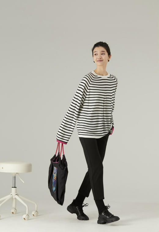 【必入单品】噢蜜ooomeooo加绒四面弹九分裤“买一送一” 商品图4