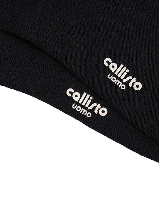 callisto黑色棉混纺袜子 商品图3