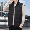 【新款DHD】大依优型大码男装立领棉马甲简约休闲宽松外套男坎肩背心上衣男士 商品缩略图1