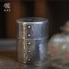 鹤鼎堂闻天系列沧浪茶叶罐槌目纹（银色）（缺货） 商品缩略图0