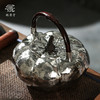 鹤鼎堂银壶闻天系列月皓汤沸槌目纹 （银色）（缺货） 商品缩略图0