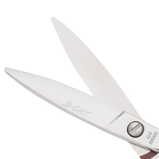 HIKARI 光剪B-DRY COSMOS 163  锋利/ 平剪/全手型剪/日式/柳叶剪滑刀/胖胖/纹理/ 专业滑剪 5.6寸/ 商品图1