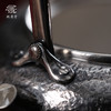 鹤鼎堂银壶闻天系列漙兮麻纹锯钉水汤沸（银色）（缺货） 商品缩略图1