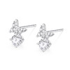 卡蒂罗/KADER 流光蝶影耳钉 在逃公主满镶宝石爆闪养耳洞耳饰 闪闪蝶舞大颗锆石闪耀吸睛配饰 925银 闺蜜同款 商品缩略图0