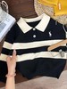 【冬日寒风！温暖童心】秋季新品 洋气儿童翻领条纹毛衣 男童女童休闲毛衣  针织质地精细织工 让宝贝穿上就不想脱-QQ 商品缩略图5