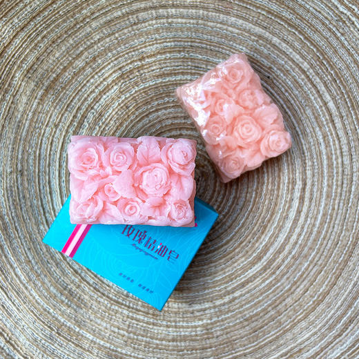 土哆哆云南玫瑰精油皂沐浴洗脸洁面温和香皂 商品图0