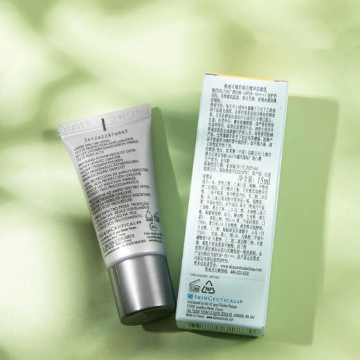 【专柜小样】美国 SkinCeuticals修丽可 小银伞美白淡斑防晒霜 SPF50+ 15ml 商品图2