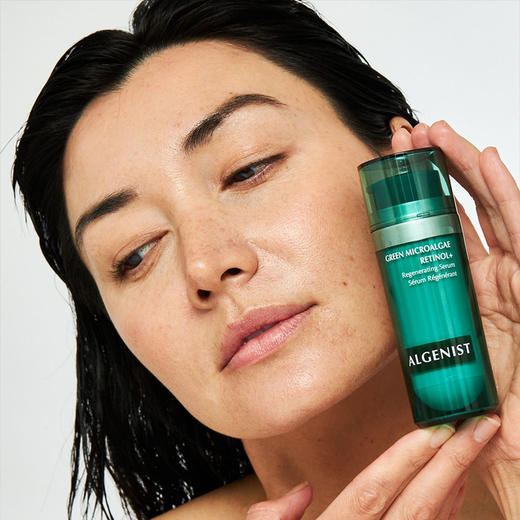 抛光绿宝瓶 绿藻视黄醇抗皱焕肤精华30ml ALGENIST奥杰尼 国内发货 商品图2