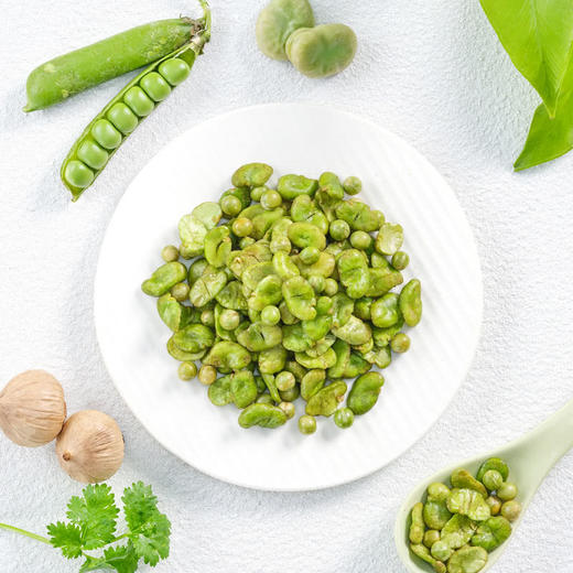 MM 山姆 甘源 黑金蒜香菜味翡翠豆 1kg 商品图1